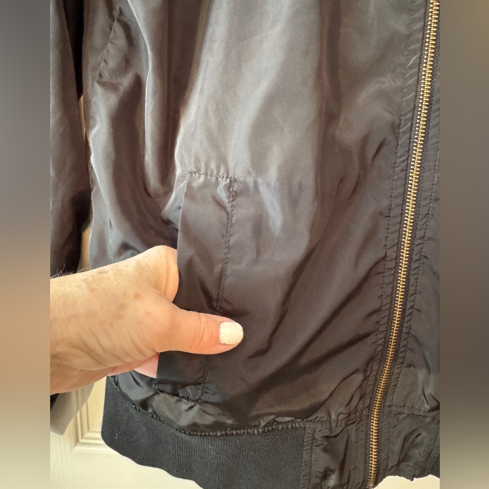 Jackson Reversible Lightweight Bomber Jacket! Poc… - image 8